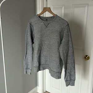 Uniqlo Men's Crewneck Sweater Heather Gray